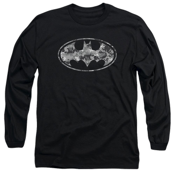 Batman Urban Camo Shield - Men's Long Sleeve T-Shirt Men's Long Sleeve T-Shirt Batman   