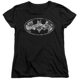 Batman Urban Camo Shield - Women's T-Shirt Women's T-Shirt Batman   