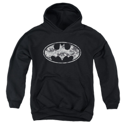 DC Batman Urban Camo Shield - Youth Hoodie Youth Hoodie (Ages 8-12) Batman   