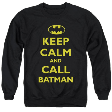 Batman Call Batman - Men's Crewneck Sweatshirt Men's Crewneck Sweatshirt Batman   