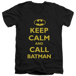Batman Call Batman - Men's V-Neck T-Shirt Men's V-Neck T-Shirt Batman   