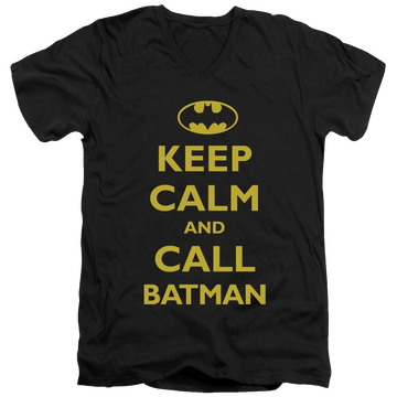 Batman Call Batman - Men's V-Neck T-Shirt Men's V-Neck T-Shirt Batman   