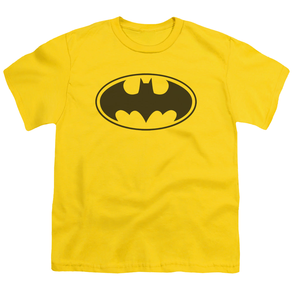 DC Batman Black Bat - Youth T-Shirt Youth T-Shirt (Ages 8-12) Batman   
