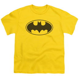 DC Batman Black Bat - Youth T-Shirt Youth T-Shirt (Ages 8-12) Batman   