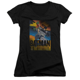 Batman Dk Returns - Juniors V-Neck T-Shirt Juniors V-Neck T-Shirt Batman   