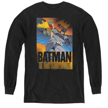 Dc Batman Dk Returns - Youth Long Sleeve T-Shirt Youth Long Sleeve T-Shirt Batman   