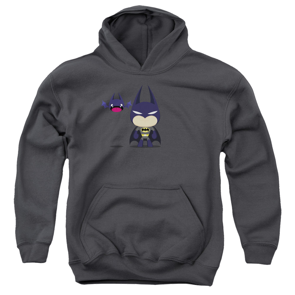 DC Batman Cute Batman - Youth Hoodie Youth Hoodie (Ages 8-12) Batman   