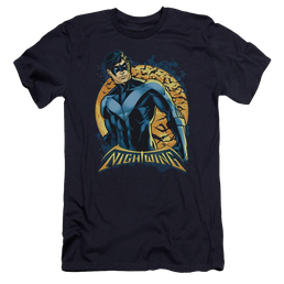 Batman Nightwing Moon - Men's Premium Slim Fit T-Shirt Men's Premium Slim Fit T-Shirt Nightwing   