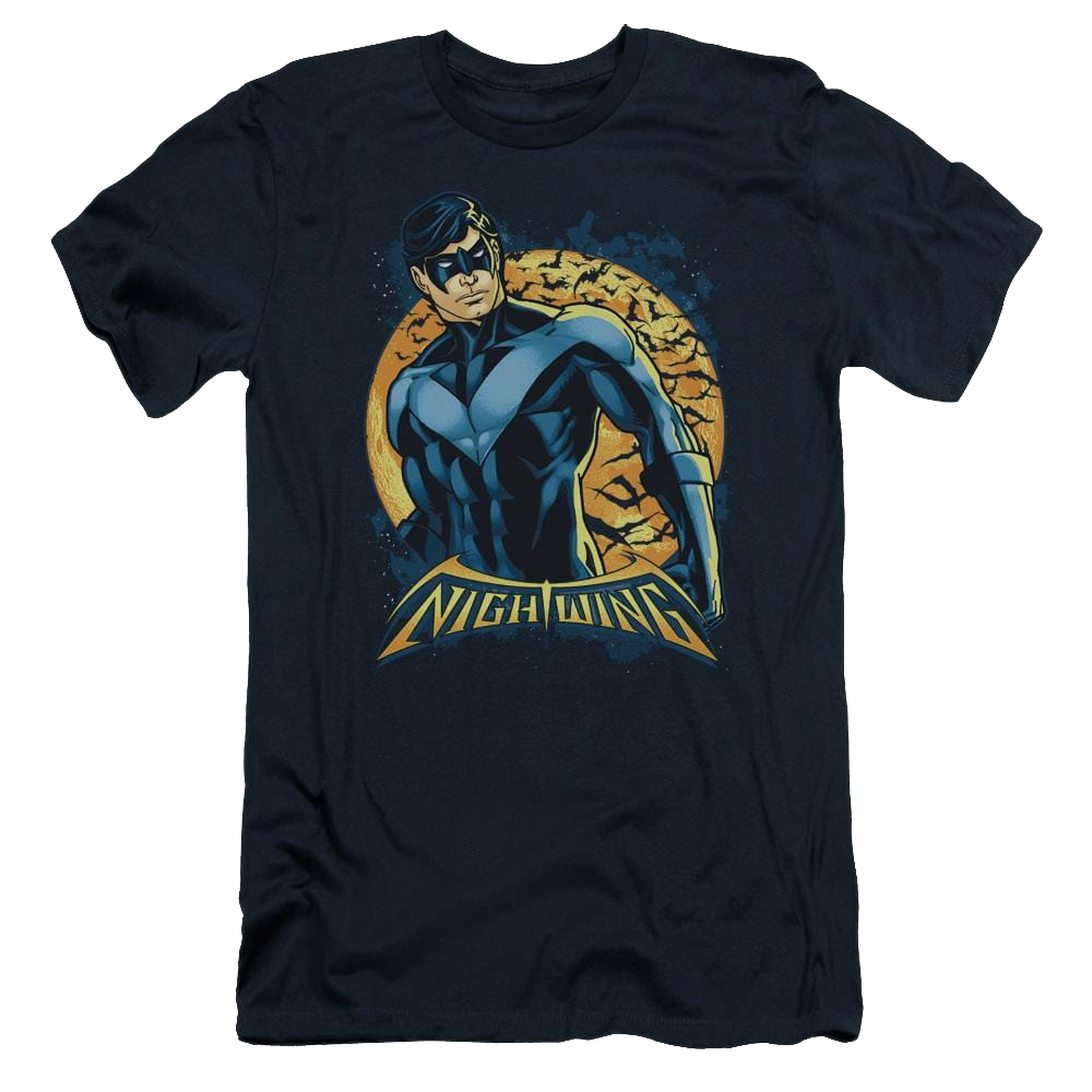 Batman Nightwing Moon - Men's Slim Fit T-Shirt Men's Slim Fit T-Shirt Nightwing   