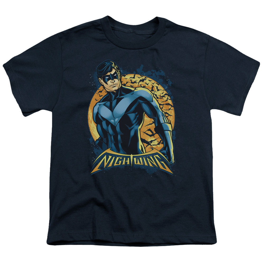 Nightwing Nightwing Moon - Youth T-Shirt Youth T-Shirt (Ages 8-12) Nightwing   