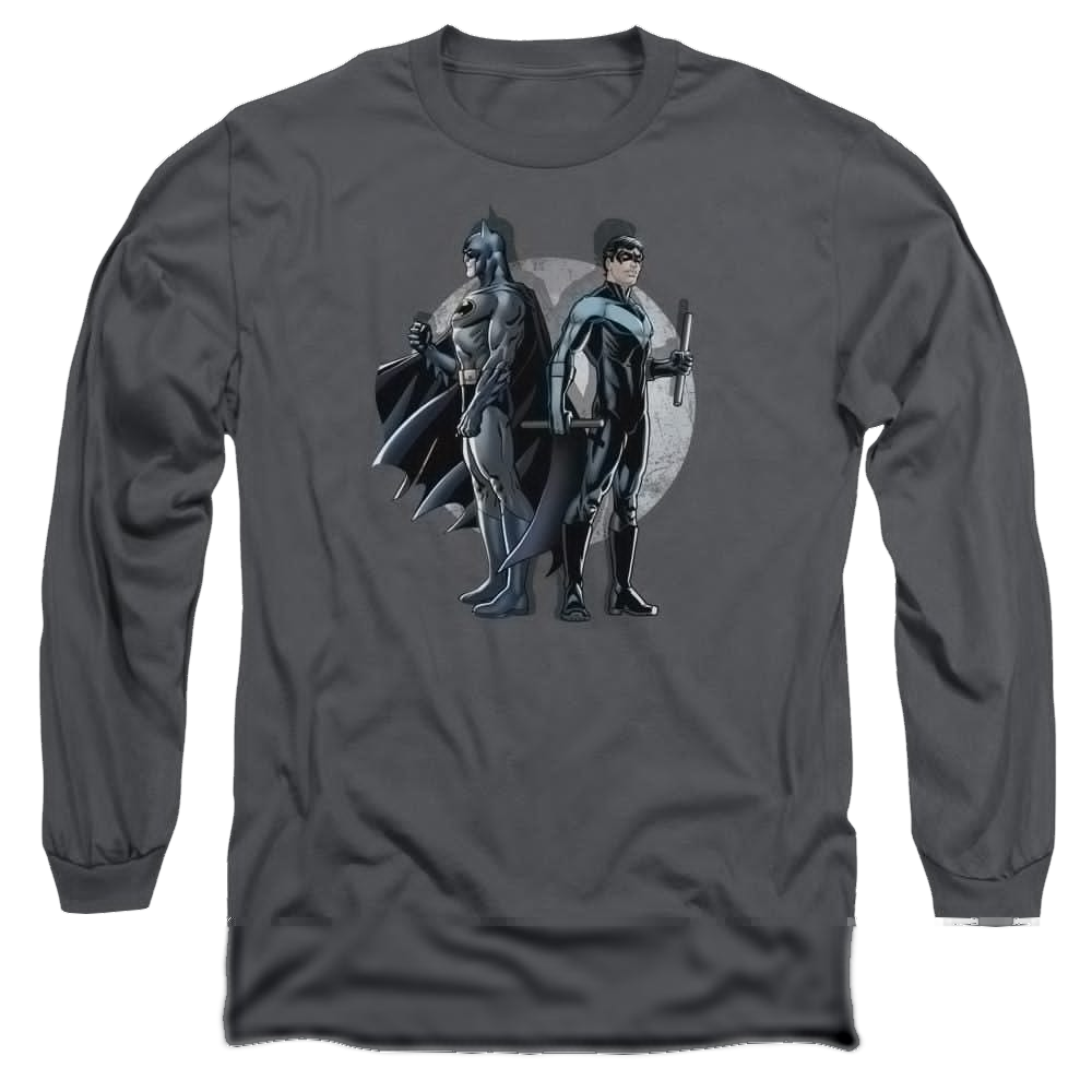 Batman Spotlight - Men's Long Sleeve T-Shirt Men's Long Sleeve T-Shirt Nightwing   