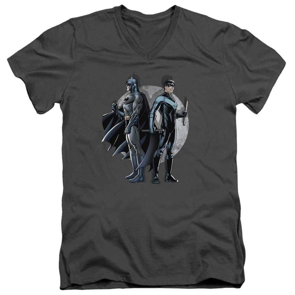 Batman Spotlight - Men's V-Neck T-Shirt Men's V-Neck T-Shirt Nightwing   