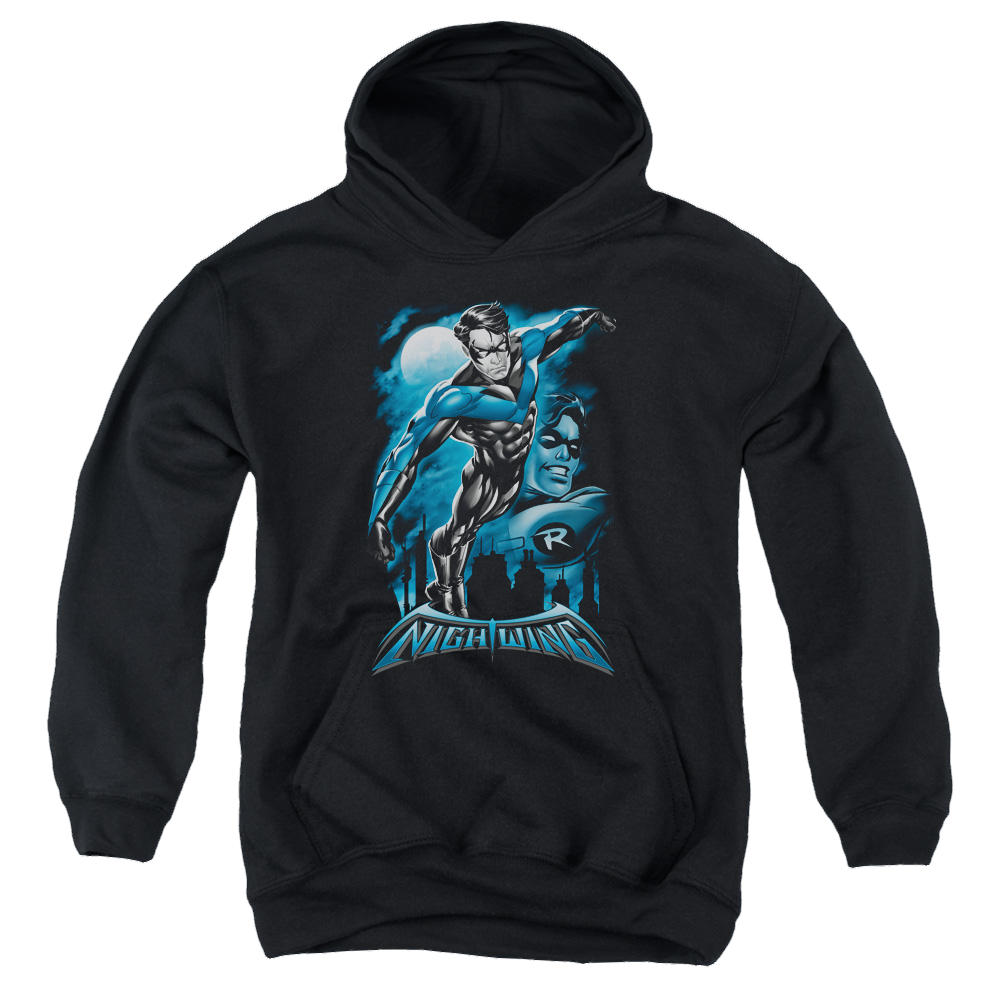 Nightwing All Grown Up - Youth Hoodie Youth Hoodie (Ages 8-12) Nightwing   