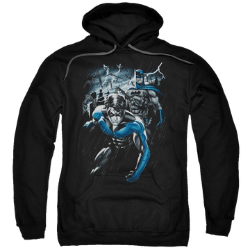 Batman Dynamic Duo - Pullover Hoodie Pullover Hoodie Nightwing   