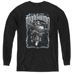 Nightwing Nightwing Biker - Youth Long Sleeve T-Shirt Youth Long Sleeve T-Shirt Nightwing   