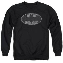 Batman Chainmail Shield - Men's Crewneck Sweatshirt Men's Crewneck Sweatshirt Batman   