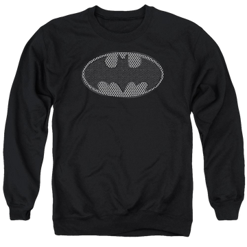 Batman Chainmail Shield - Men's Crewneck Sweatshirt Men's Crewneck Sweatshirt Batman   