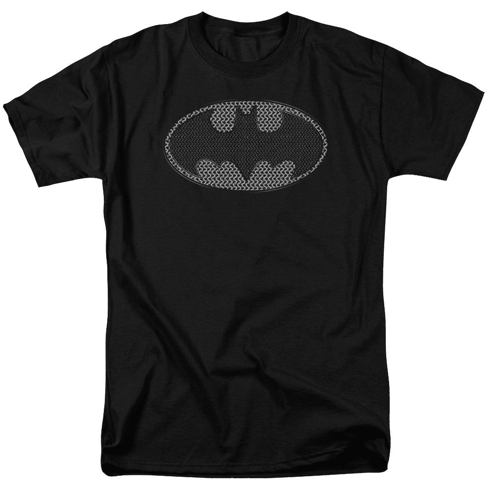 Batman Chainmail Shield - Men's Regular Fit T-Shirt Men's Regular Fit T-Shirt Batman   