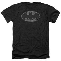 Batman Chainmail Shield - Men's Heather T-Shirt Men's Heather T-Shirt Batman   