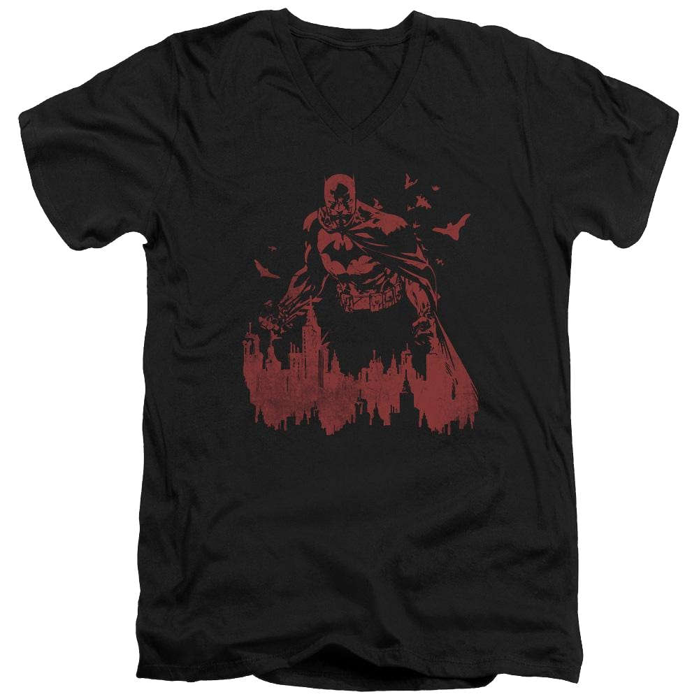 Batman Red Knight - Men's V-Neck T-Shirt Men's V-Neck T-Shirt Batman   