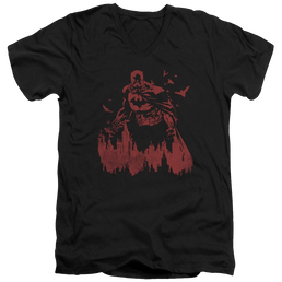 Batman Red Knight - Men's V-Neck T-Shirt Men's V-Neck T-Shirt Batman   