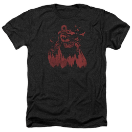 Batman Red Knight - Men's Heather T-Shirt Men's Heather T-Shirt Batman   