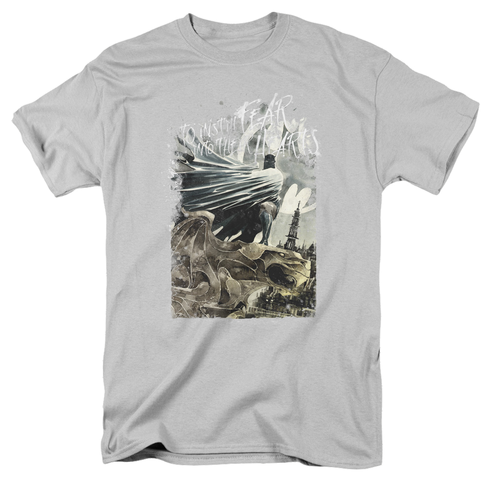 Dc Batman Instill Fear - Men's Regular Fit T-Shirt Men's Regular Fit T-Shirt Batman   