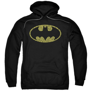 Batman Word Logo - Pullover Hoodie Pullover Hoodie Batman   