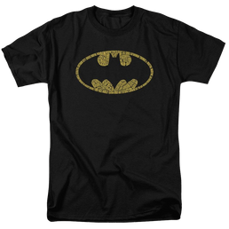 Batman Word Logo - Men's Regular Fit T-Shirt Men's Regular Fit T-Shirt Batman   