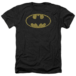 Batman Word Logo - Men's Heather T-Shirt Men's Heather T-Shirt Batman   