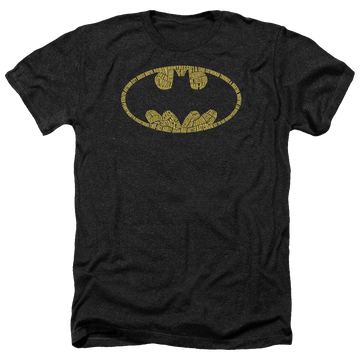 Batman Word Logo - Men's Heather T-Shirt Men's Heather T-Shirt Batman   