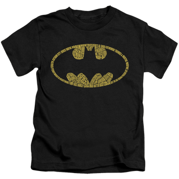 DC Batman Word Logo - Kid's T-Shirt Kid's T-Shirt (Ages 4-7) Batman   