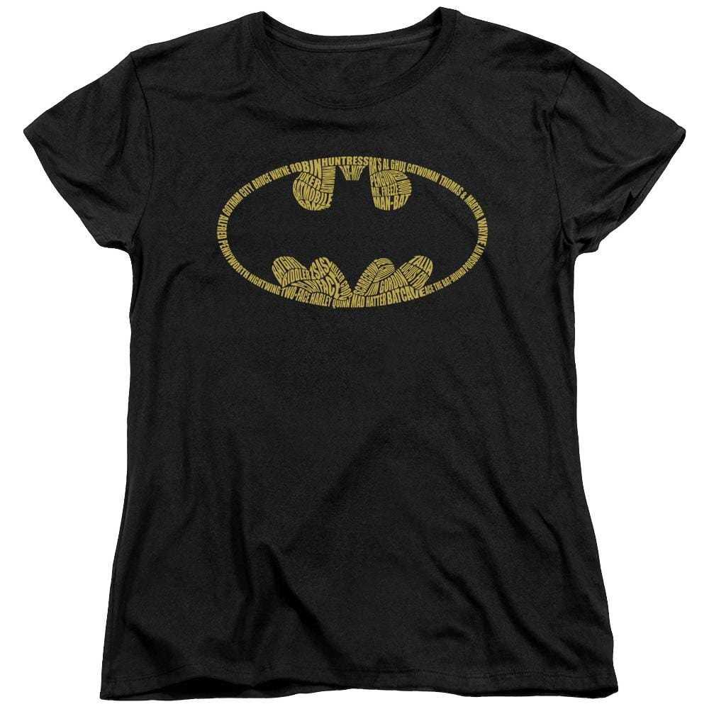 Batman Word Logo - Women's T-Shirt Women's T-Shirt Batman   