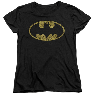 Batman Word Logo - Women's T-Shirt Women's T-Shirt Batman   