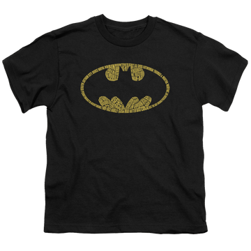 DC Batman Word Logo - Youth T-Shirt Youth T-Shirt (Ages 8-12) Batman   