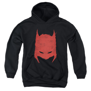 DC Batman Hacked & Scratched - Youth Hoodie Youth Hoodie (Ages 8-12) Batman   