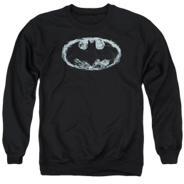 Batman Smoke Signal - Men's Crewneck Sweatshirt Men's Crewneck Sweatshirt Batman   