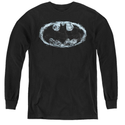 Dc Batman Smoke Signal - Youth Long Sleeve T-Shirt Youth Long Sleeve T-Shirt Batman   