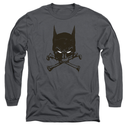 Batman Bat And Bones - Men's Long Sleeve T-Shirt Men's Long Sleeve T-Shirt Batman   