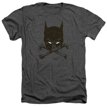 Batman Bat And Bones - Men's Heather T-Shirt Men's Heather T-Shirt Batman   