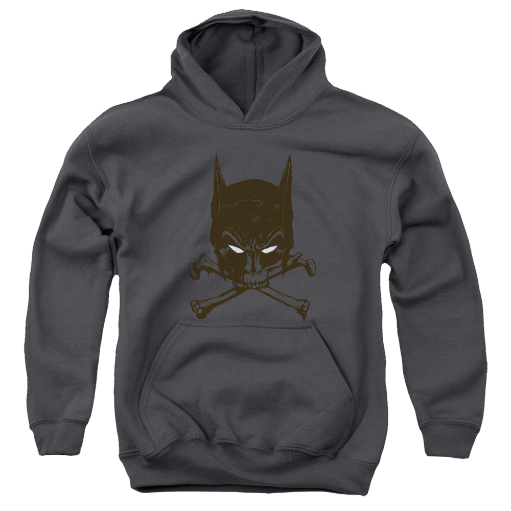 DC Batman Bat And Bones - Youth Hoodie Youth Hoodie (Ages 8-12) Batman   