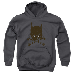 DC Batman Bat And Bones - Youth Hoodie Youth Hoodie (Ages 8-12) Batman   