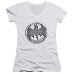 Batman Knight Knockout - Juniors V-Neck T-Shirt Juniors V-Neck T-Shirt Batman   