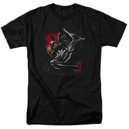 Batman Kick Swing - Men's Regular Fit T-Shirt Men's Regular Fit T-Shirt Batman   