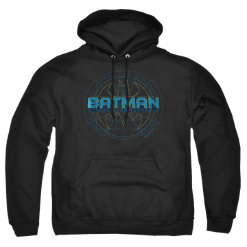 Batman Bat Tech Logo - Pullover Hoodie Pullover Hoodie Batman   