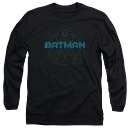 Batman Bat Tech Logo - Men's Long Sleeve T-Shirt Men's Long Sleeve T-Shirt Batman   