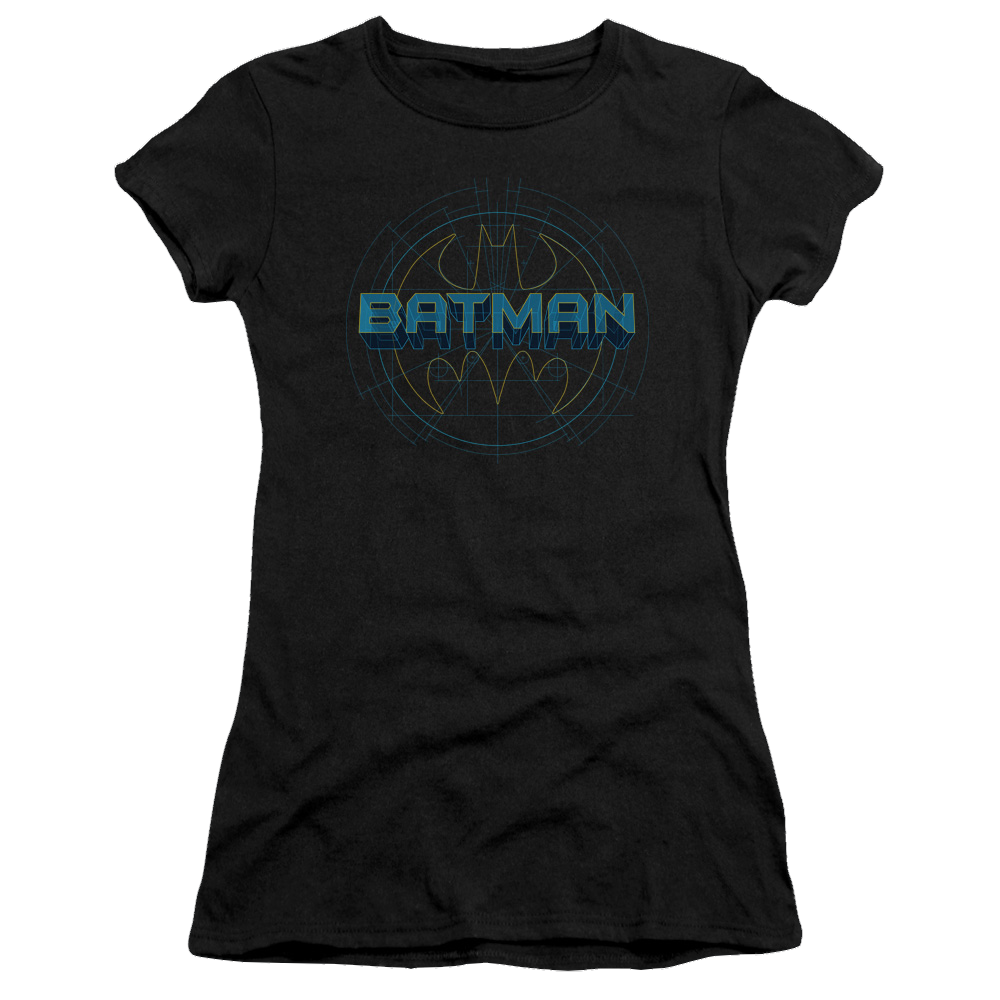 Batman Bat Tech Logo - Juniors T-Shirt Juniors T-Shirt Batman   