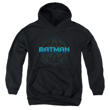 DC Batman Bat Tech Logo - Youth Hoodie Youth Hoodie (Ages 8-12) Batman   