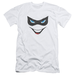 Batman Harley Face - Men's Slim Fit T-Shirt Men's Slim Fit T-Shirt Harley Quinn   