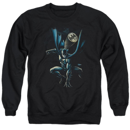 Batman Calling All Bats - Men's Crewneck Sweatshirt Men's Crewneck Sweatshirt Batman   